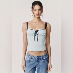 With Jean Ryder Top BNWT